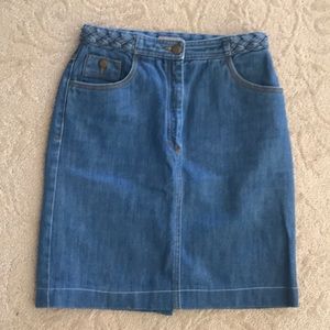 H&M Midi Denim Skirt